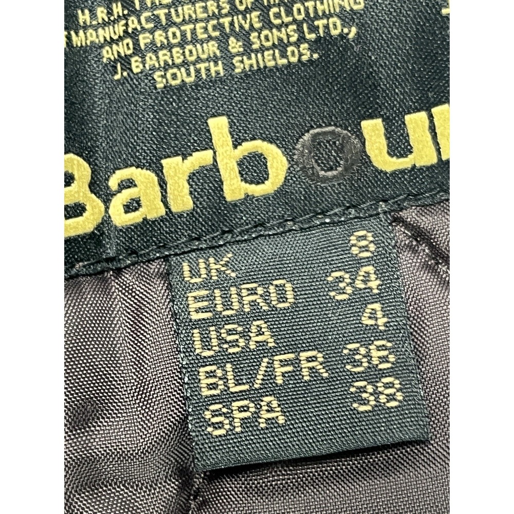Barbour Womens Brown Quilted Fleece Lined Betty Vest Size 4 US Zip Old Money - Picture 5 of 14